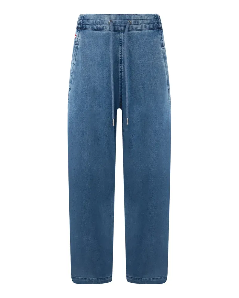 Diesel straight-leg drawstring jeans - Blau Blau
