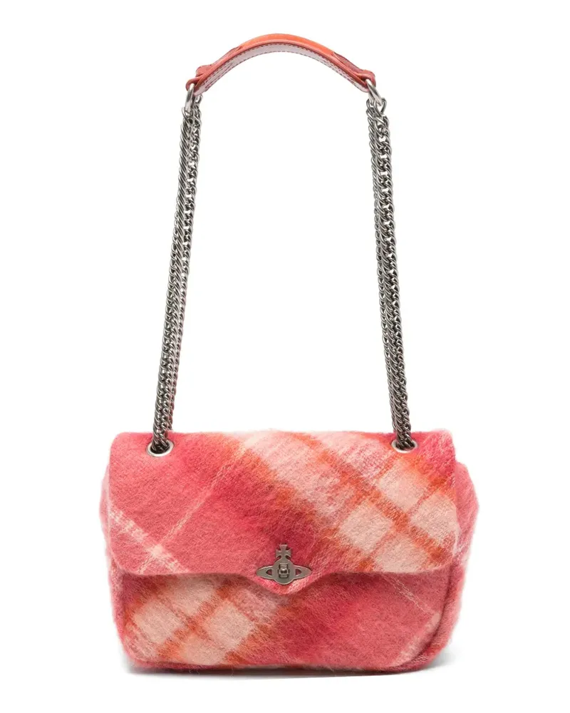 Vivienne Westwood Mittelgroße Anita Schultertasche - Rosa Rosa