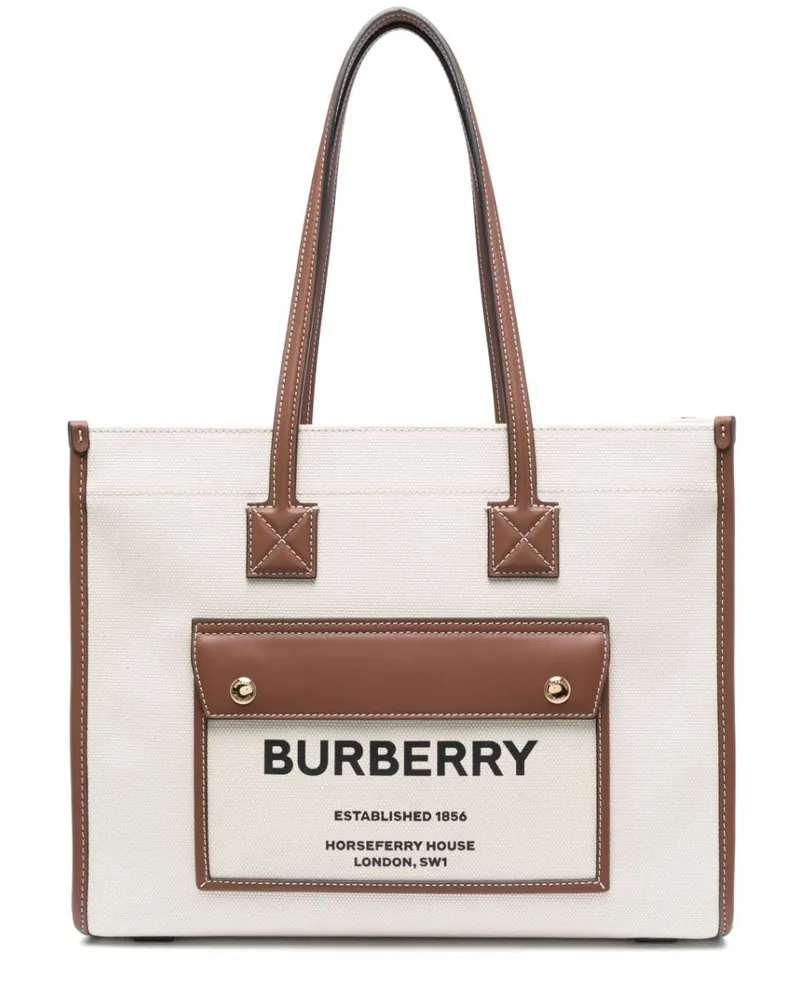 Burberry Kleine Freya Handtasche - Nude Nude