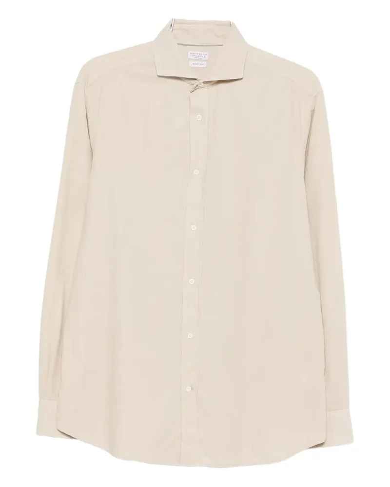 Brunello Cucinelli Langärmeliges Hemd - Nude Nude