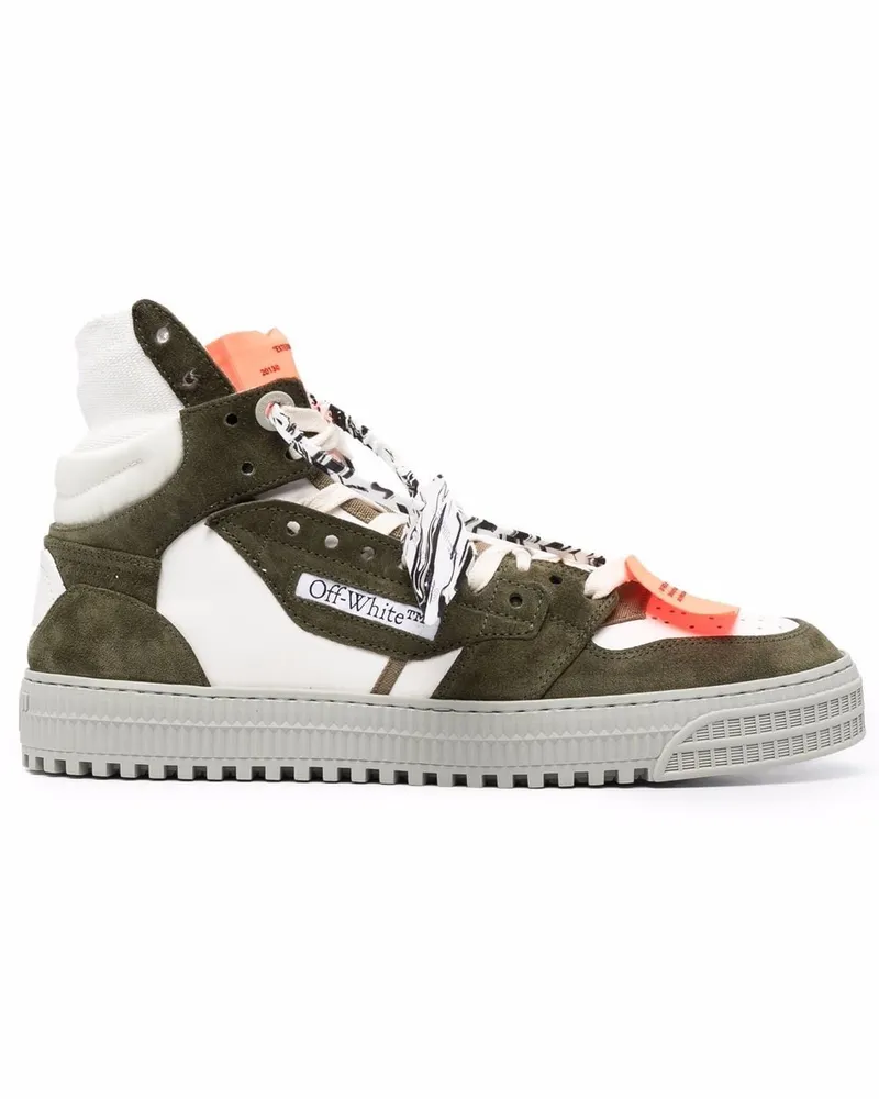 OFF-WHITE Court 3.0 High-Top-Sneakers - Grün Grün