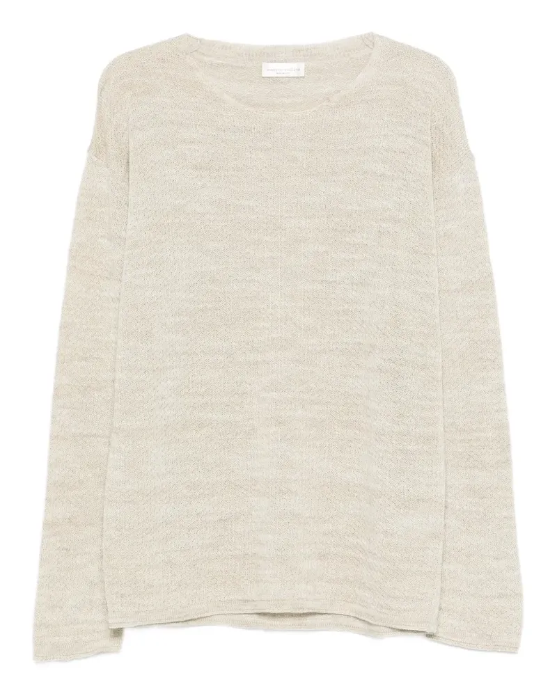 Roberto Collina Pullover mit rundem Ausschnitt - Nude Nude