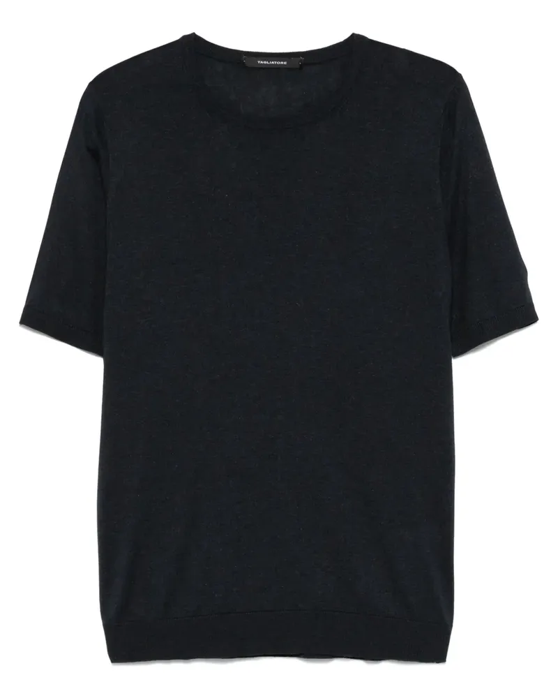 Tagliatore Josh T-Shirt - Blau Blau