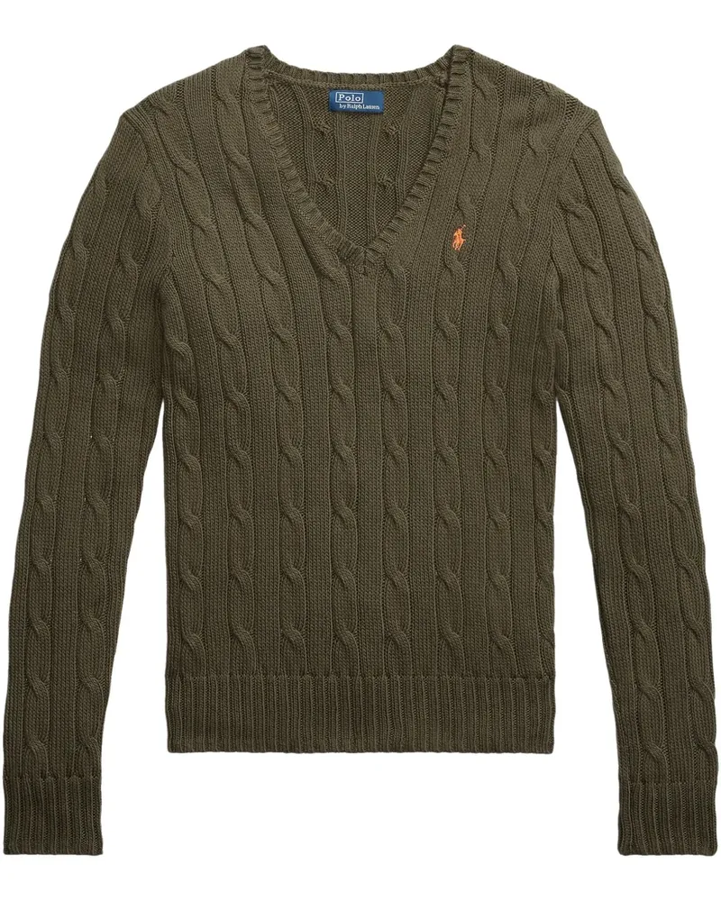 Ralph Lauren Pullover mit Polo Pony - Grün Grün