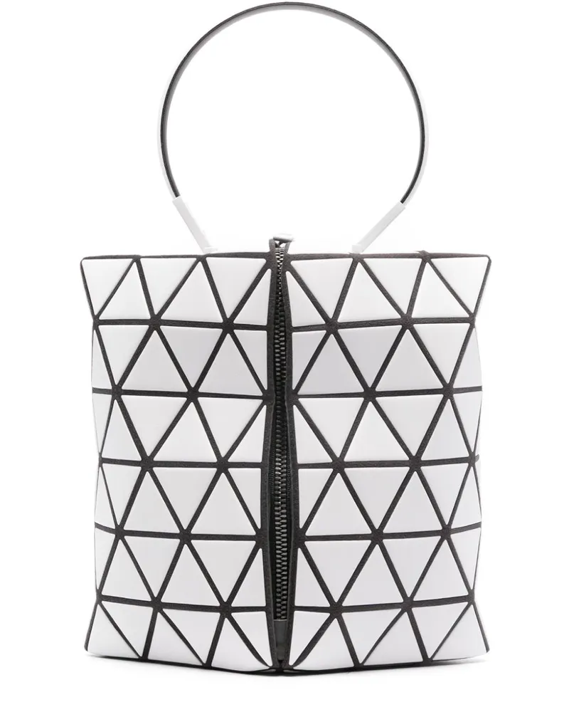 Issey Miyake Matte Torso Clutch Grau