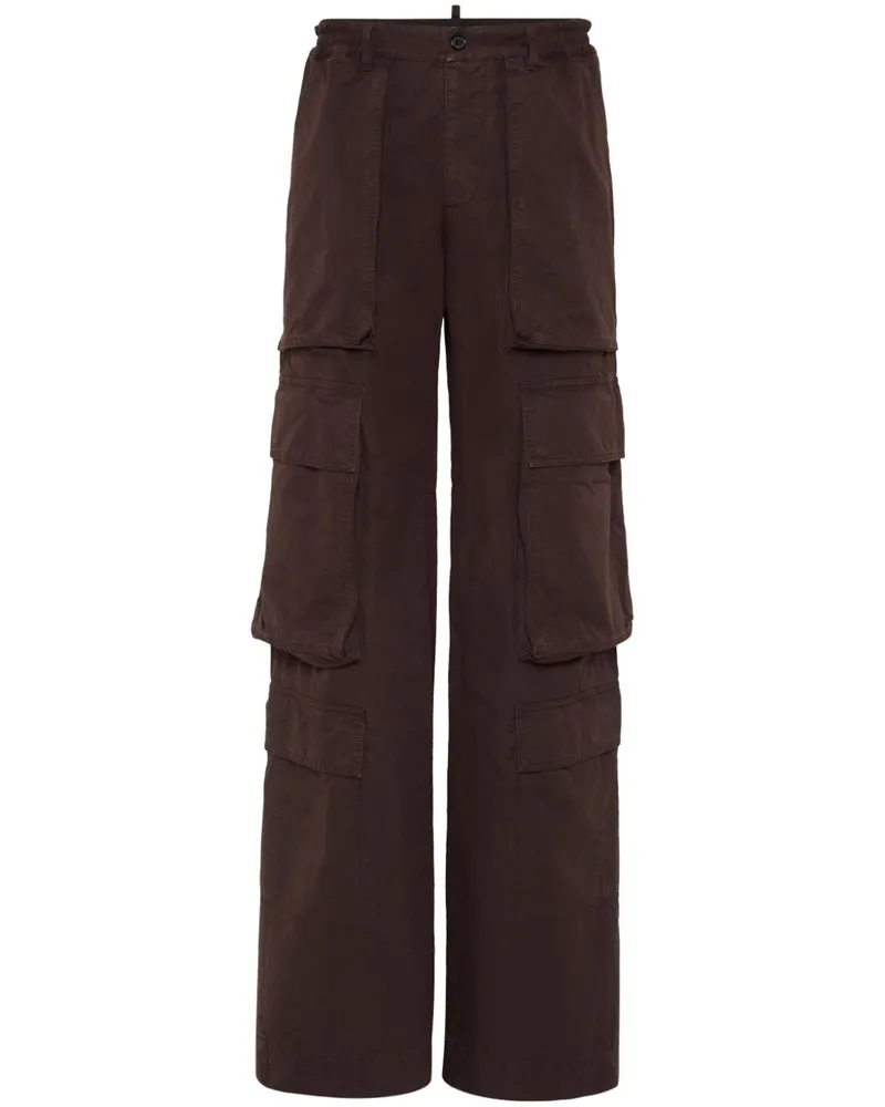 Dsquared2 Icon New Generation Cargohose - Braun Braun