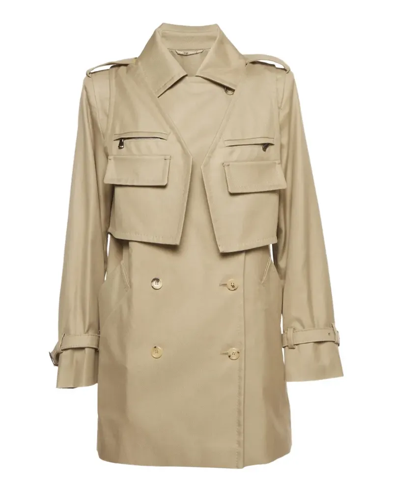 Max Mara Peonie double-breasted coat - Nude Nude