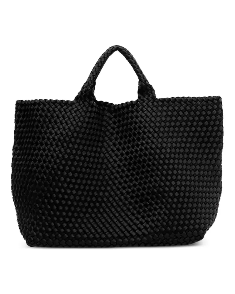 EN AVANT Gewebter Firenze Tote Bag - Schwarz Schwarz