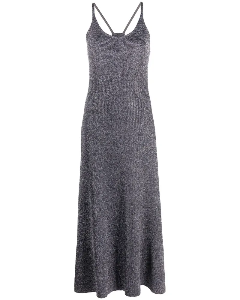 Tory Burch Gestricktes Midikleid - Violett Violett