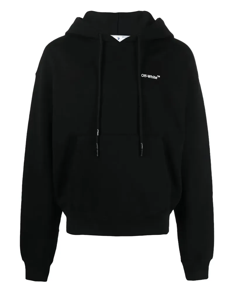 OFF-WHITE Caravaggio Crowning-print hoodie - Schwarz Schwarz