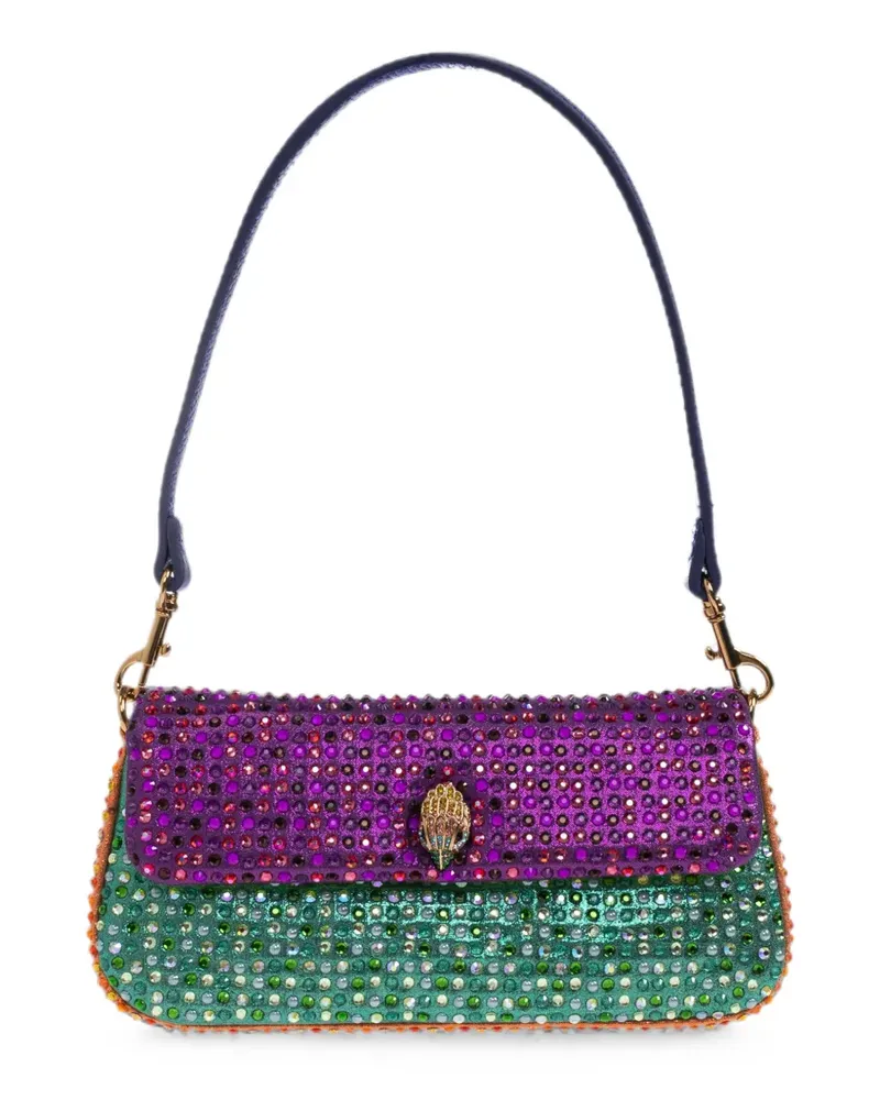 Kurt Geiger Schultertasche mit Kristallen - Violett Violett