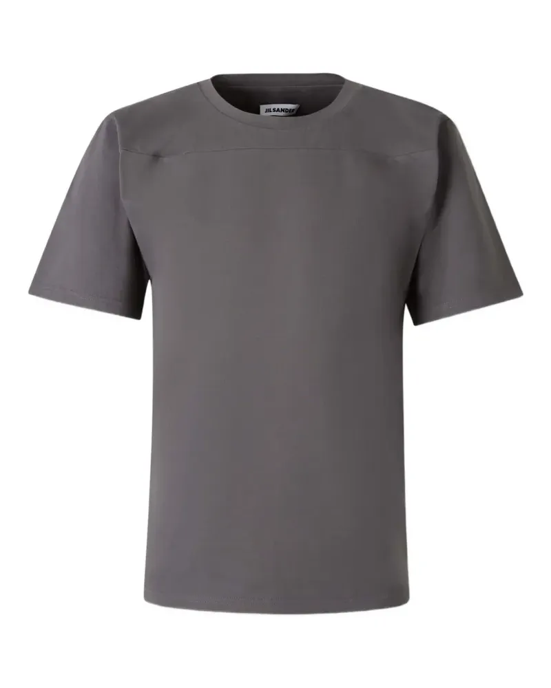 Jil Sander panelled T-shirt - Grau Grau