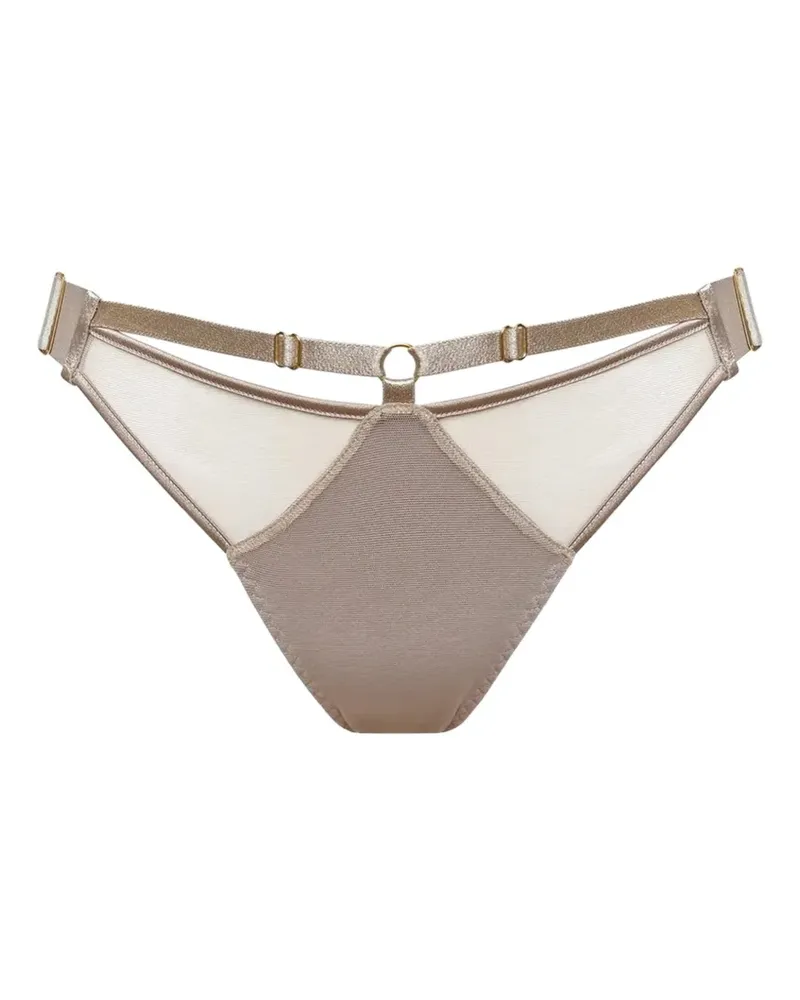 Bordelle Signature Slip mit verstellbarem Riemen - Braun Braun