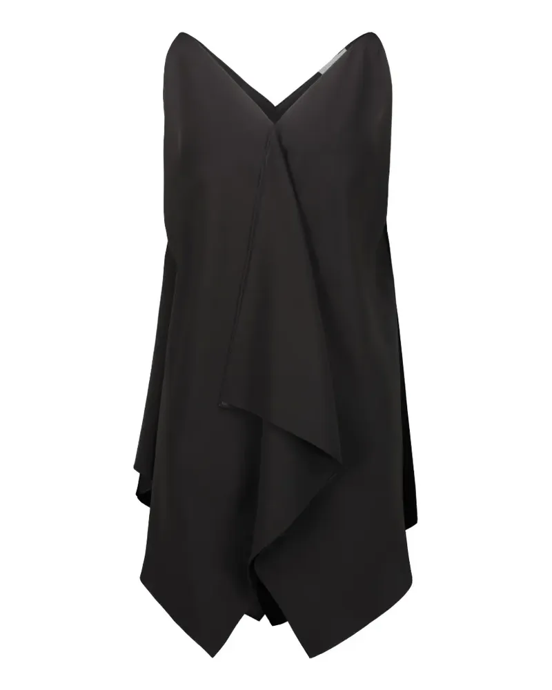 The Row draped halterneck top - Schwarz Schwarz