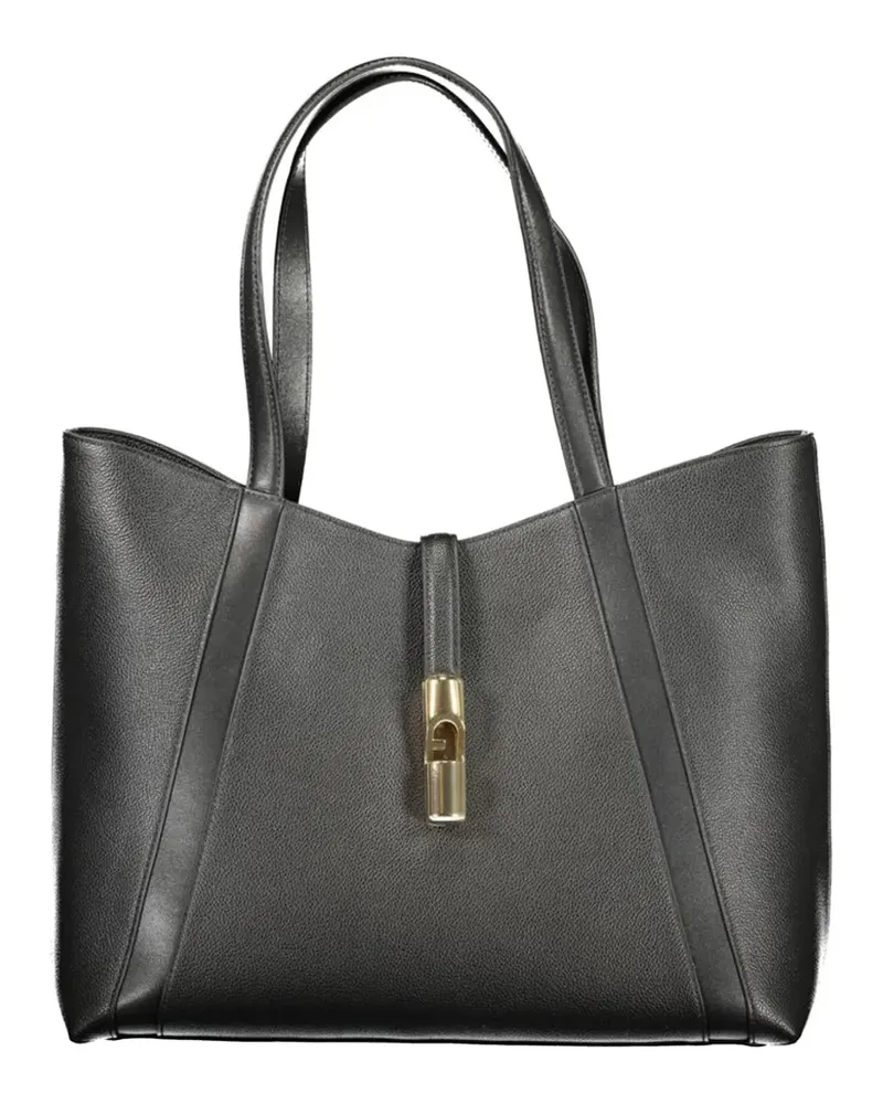 Furla large Goccia tote bag - Schwarz Schwarz