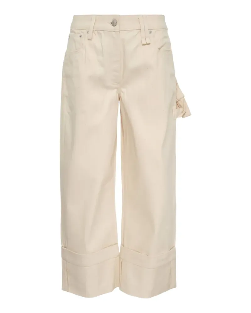 Simone Rocha bow straight jeans - Nude Nude