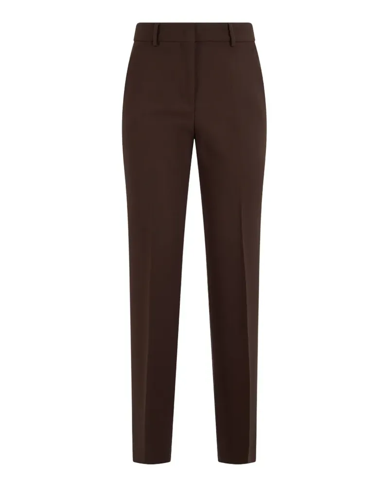 Slowear Gerade Hose mit Bügelfalten - Braun Braun
