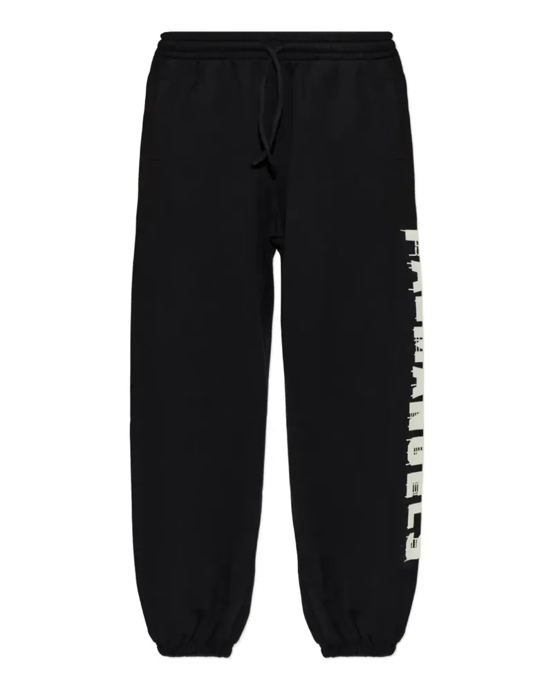 Palm Angels logo-print track pants - Schwarz Schwarz