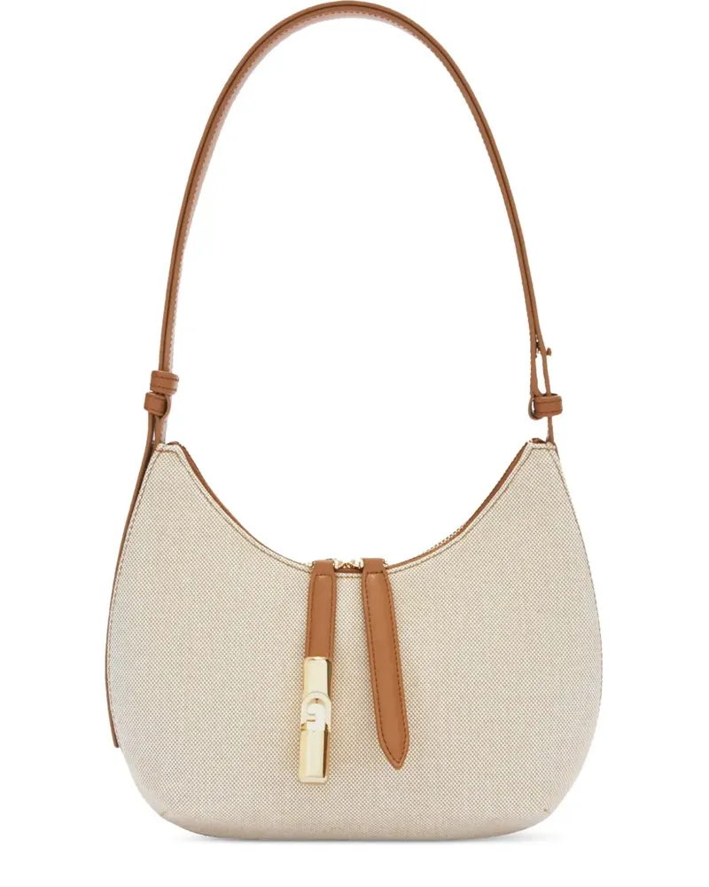 Furla Goccia Schultertasche - Nude Nude