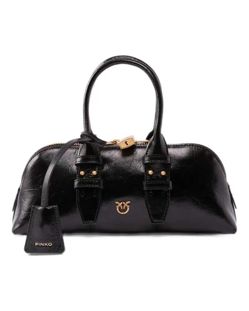 Pinko Love Birds Tote Bag - Schwarz Schwarz