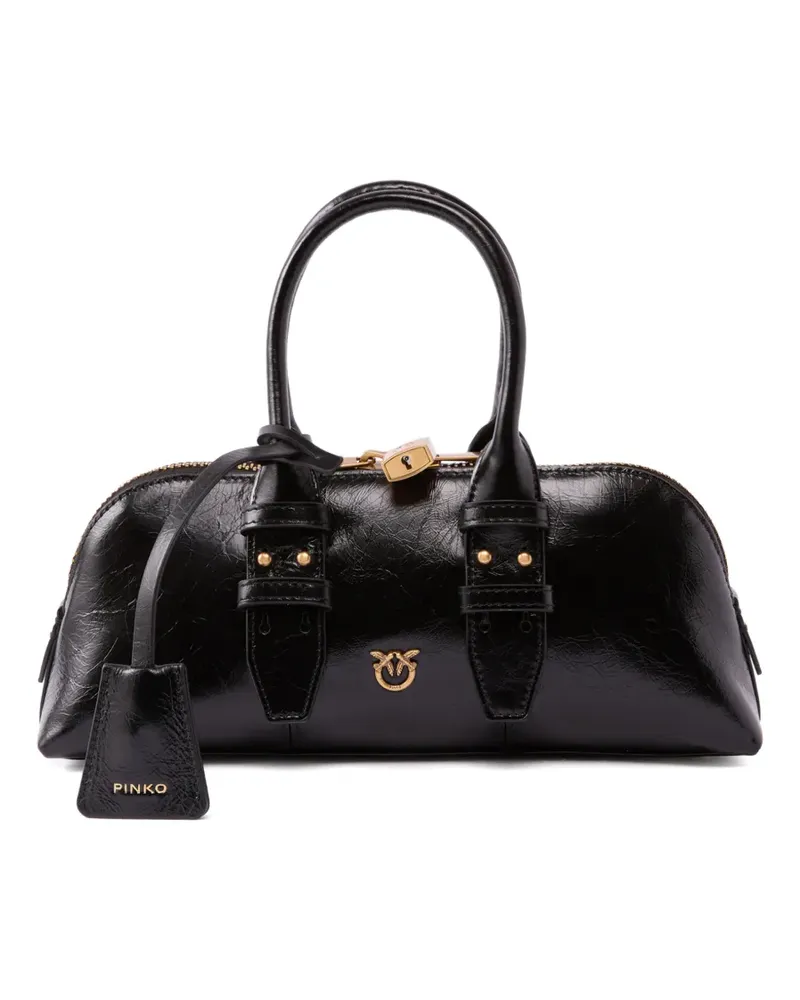 Pinko Love Birds Tote Bag - Schwarz Schwarz