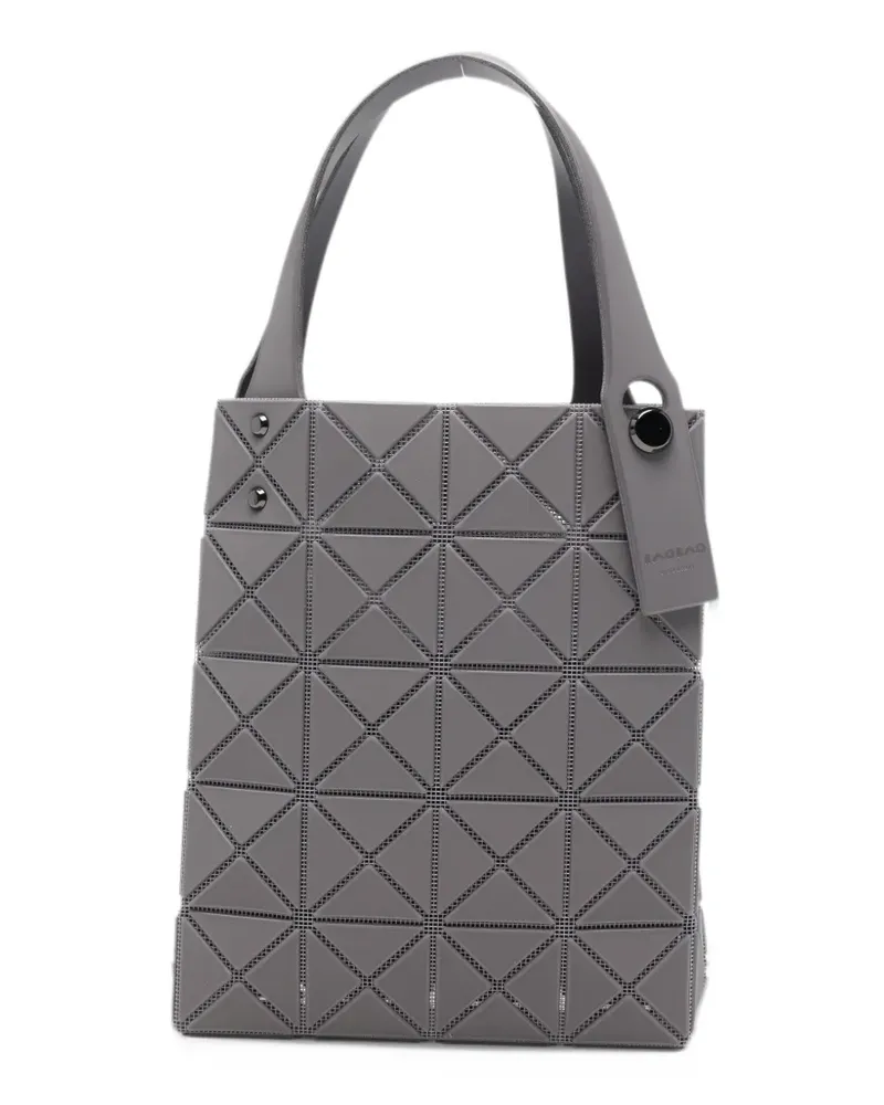 Issey Miyake Lucent geometric-panel tote bag - Grau Grau