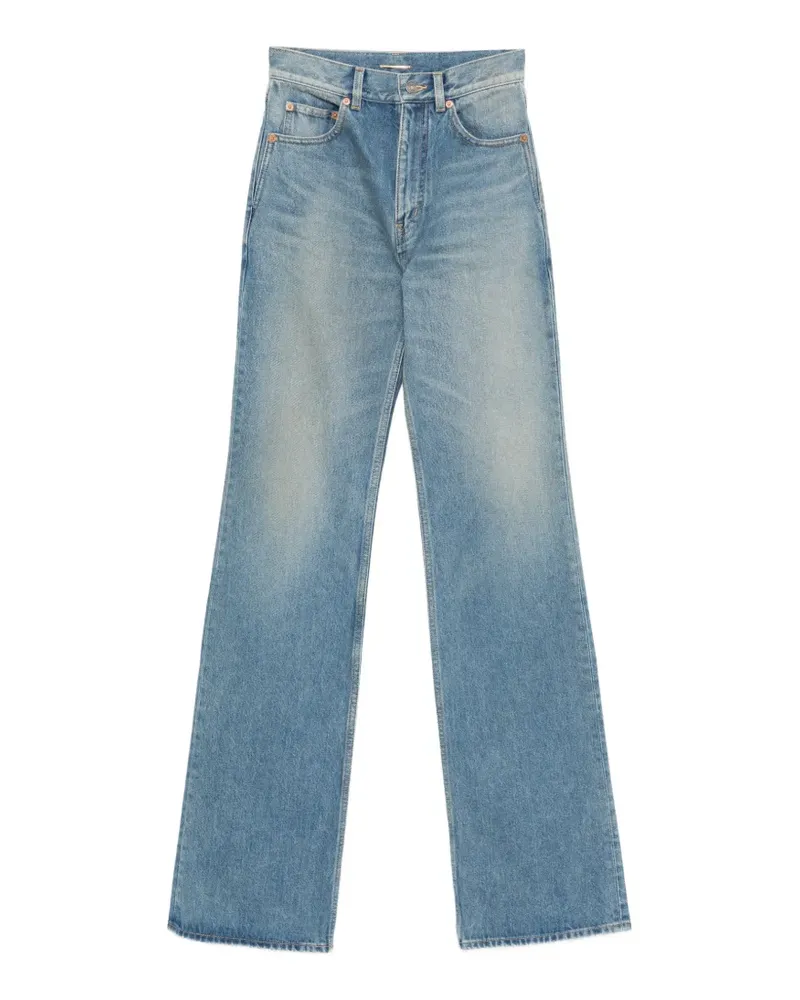 Saint Laurent 823599.Y11CA 4939 MIDI BLUE - Blau Blau