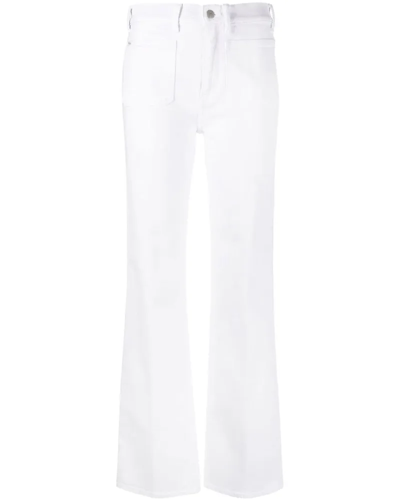 Ralph Lauren Bootcut-Jeans - Weiß Weiß