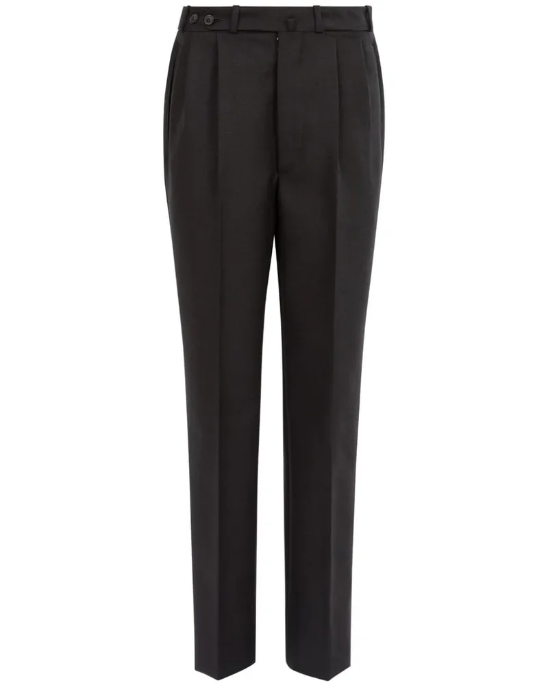 Maison Margiela Hose mit geradem Bein - Schwarz Schwarz
