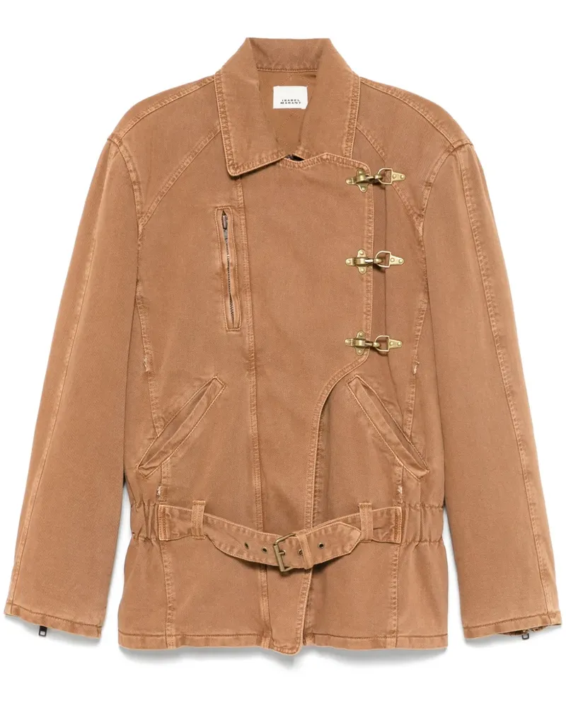 Isabel Marant Caitlyn Jacke - Braun Braun