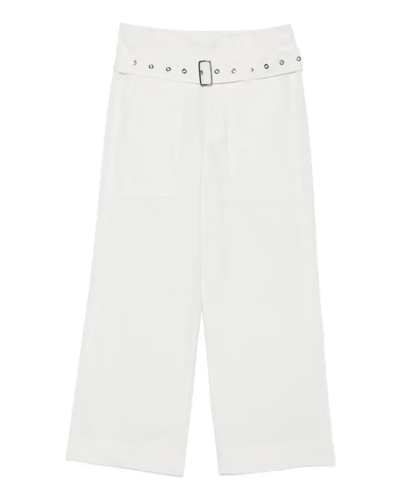 Seafarer Melie belt-loop trousers - Weiß Weiß