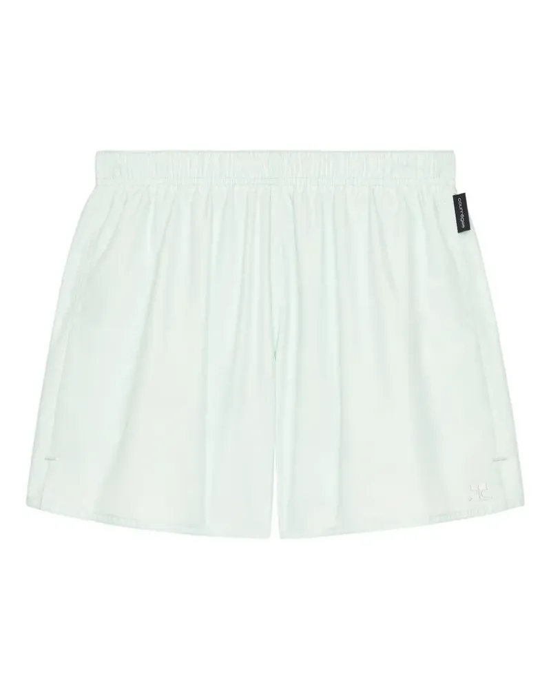 Courrèges Badeshorts mit Gesäßtasche - Grün Grün