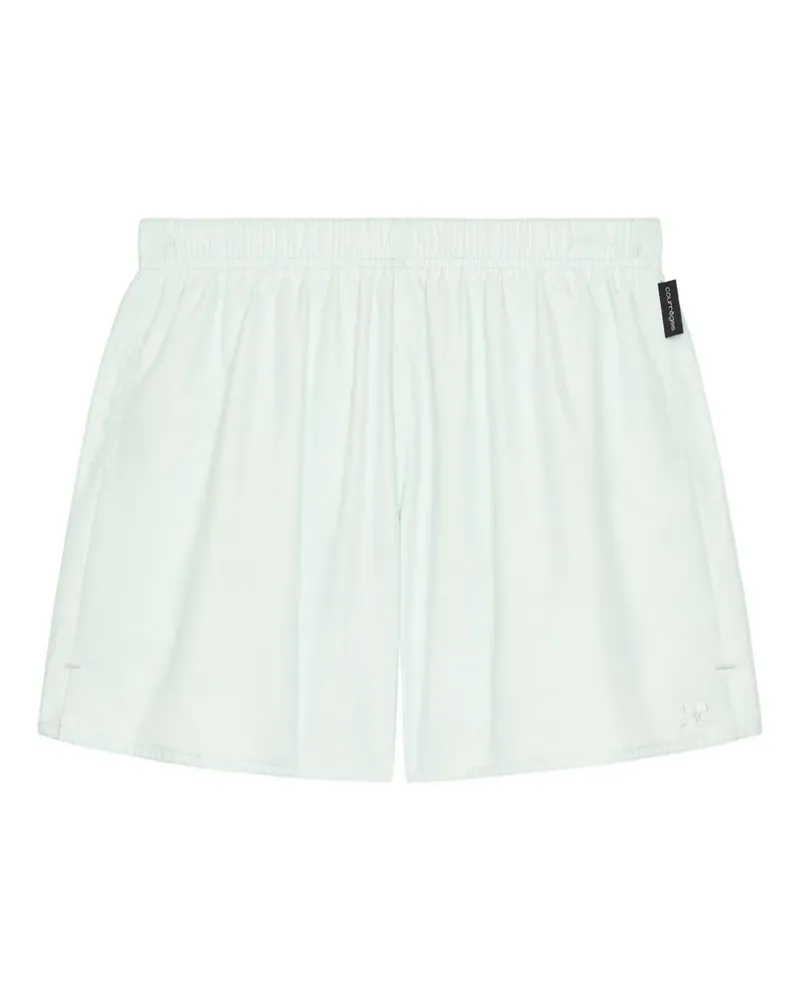 Courrèges Badeshorts mit Gesäßtasche - Grün Grün