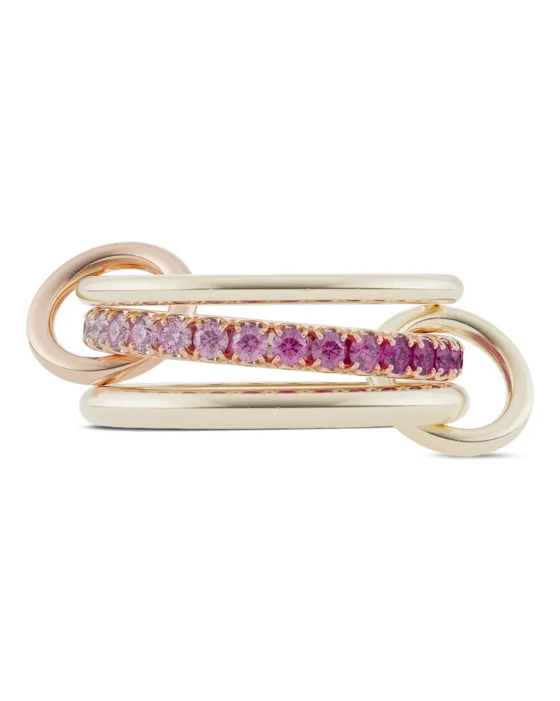 Spinelli Kilcollin 18kt Petunia Gelbgoldring mit Saphir Gold
