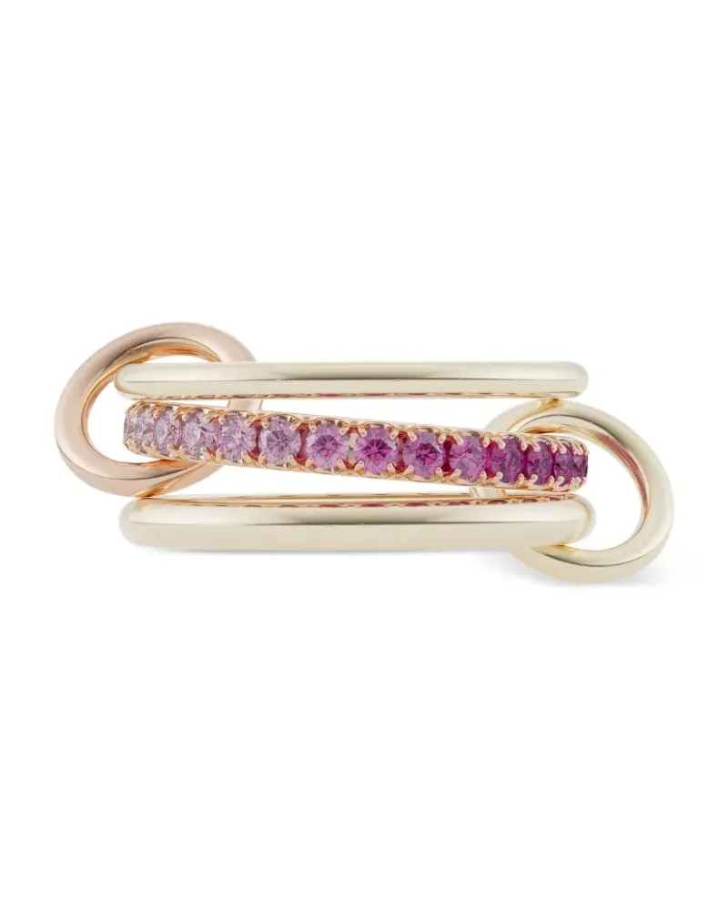 Spinelli Kilcollin 18kt Petunia Gelbgoldring mit Saphir Gold
