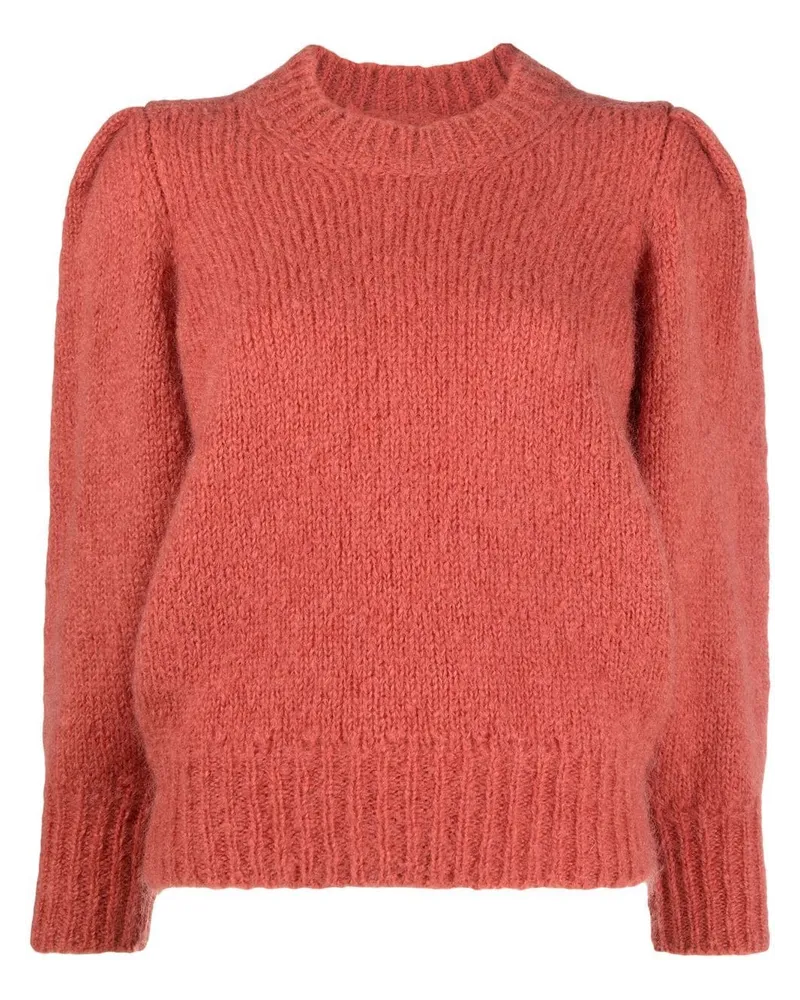 Isabel Marant Pullover mit Glockenärmeln Rot