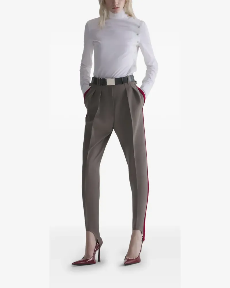 Thierry Mugler Weißes Hemd Weiß