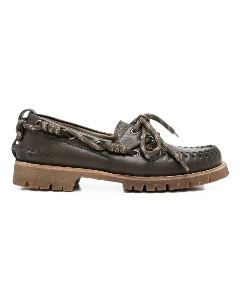 Golden Goose Cruise Loafer mit Blumenprint - Braun Braun