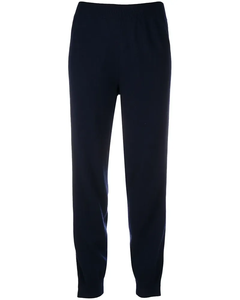 Stella McCartney Gestrickte Hose - Blau Blau