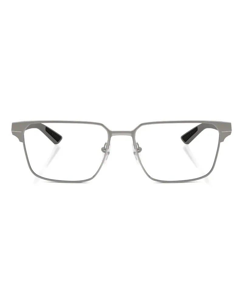 Prada Brille mit eckigem Gestell - Grau Grau