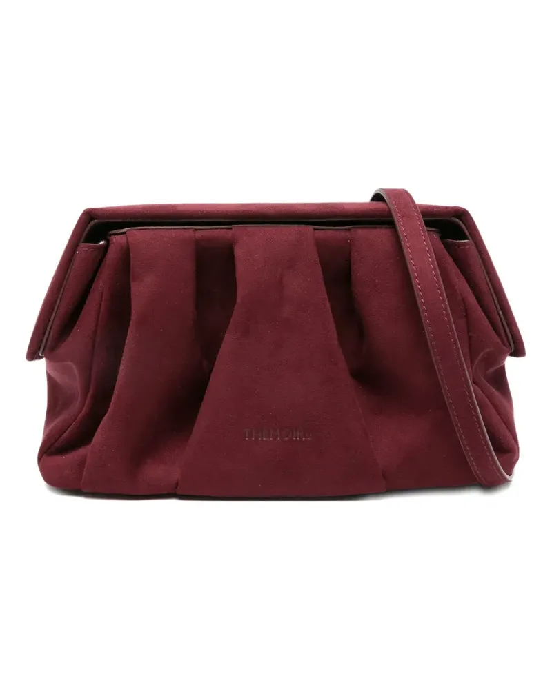 THEMOIRÈ Geraffte Clutch - Rot Rot