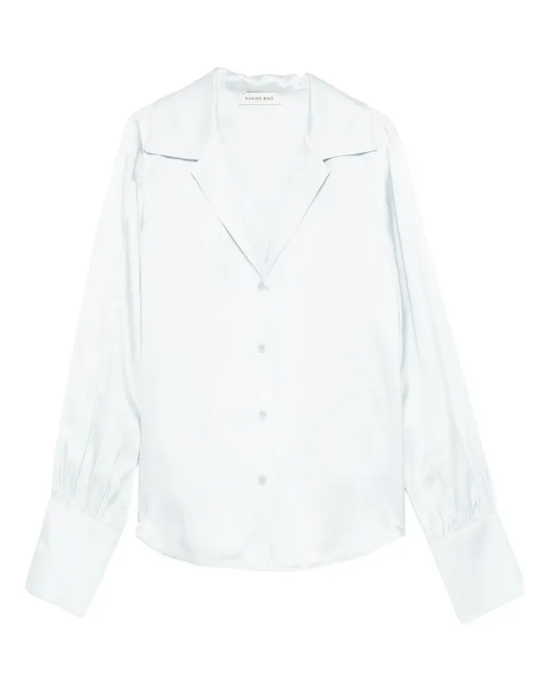 Anine Bing Geknöpftes Bethany Hemd - Blau Blau