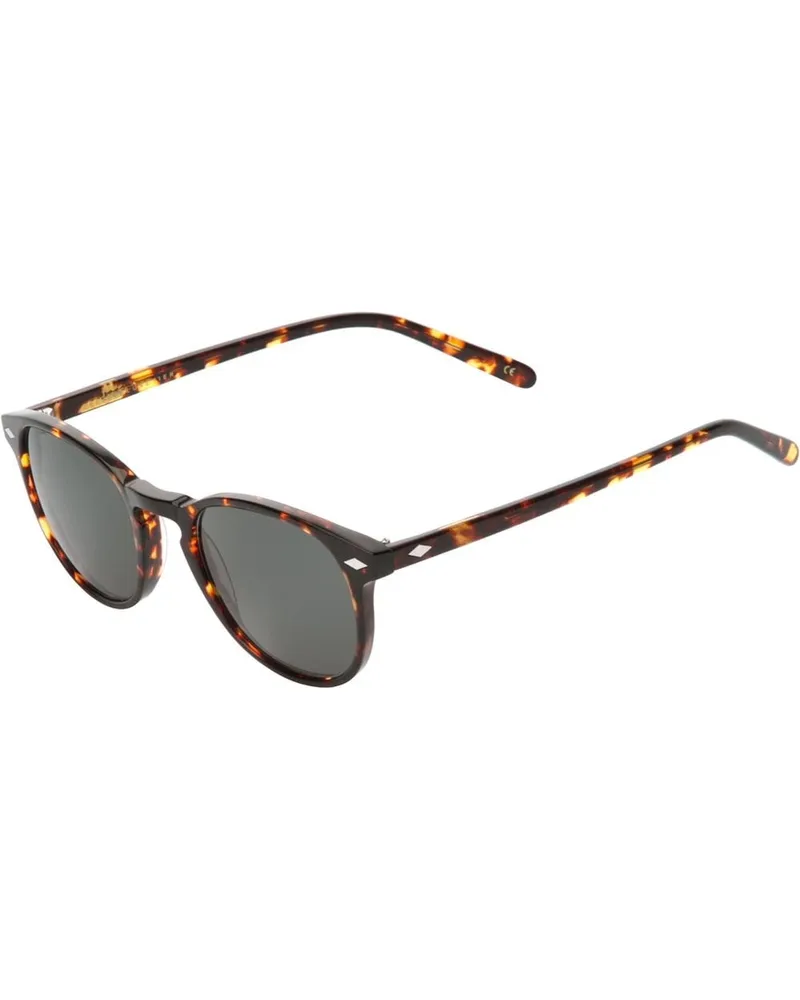 Lesca Sonnenbrille in Schildpattoptik - Braun Braun