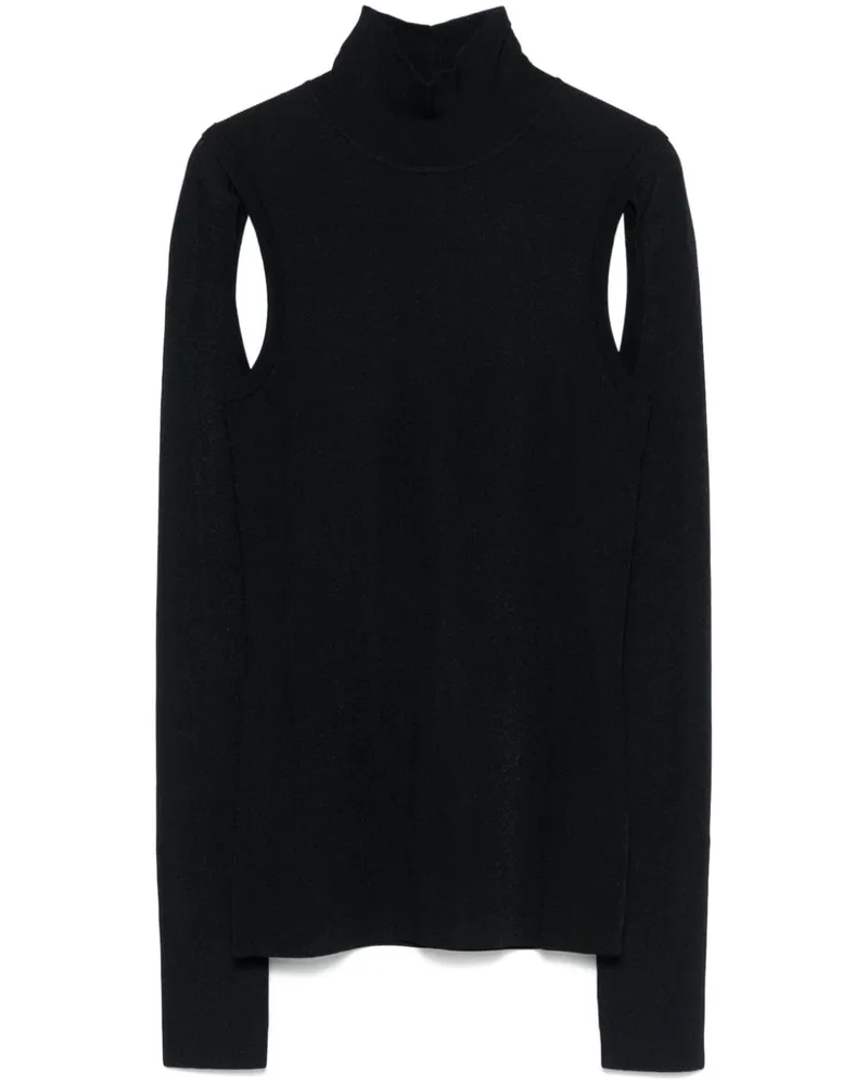 Helmut Lang Air Oberteil - Schwarz Schwarz