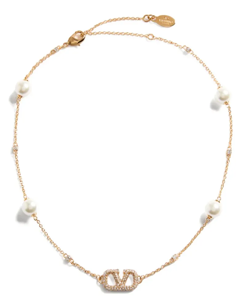 Valentino Garavani VLogo Signature Halskette - Gold Gold