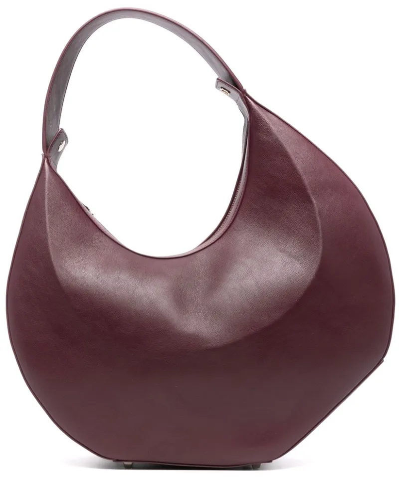 Patrizia Pepe Großer Bangle Shopper Violett