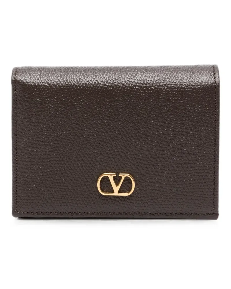 Valentino Garavani VLogo Signature Portemonnaie - Braun Braun