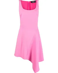 Dsquared2 Asymmetrisches Minikleid Rosa