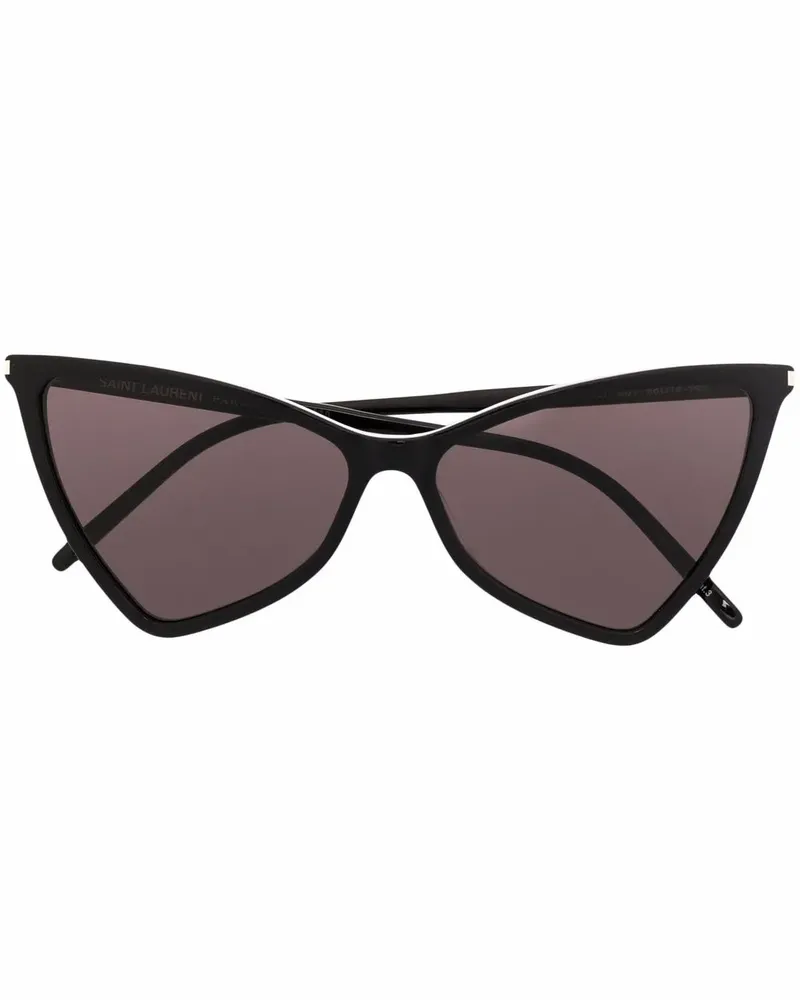 Saint Laurent Jerry Cat-Eye-Sonnenbrille - Schwarz Schwarz