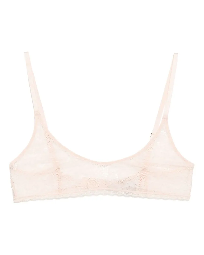 Kiki De Montparnasse Dahlia Soft BH aus Spitze - Rosa Rosa